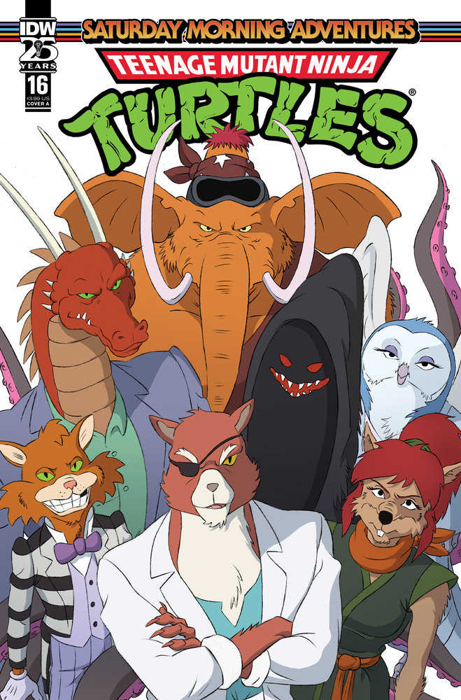 Teenage Mutant Ninja Turtles: Saturday Morning Adventures #16 Cover A (Schoening) | BD Cosmos