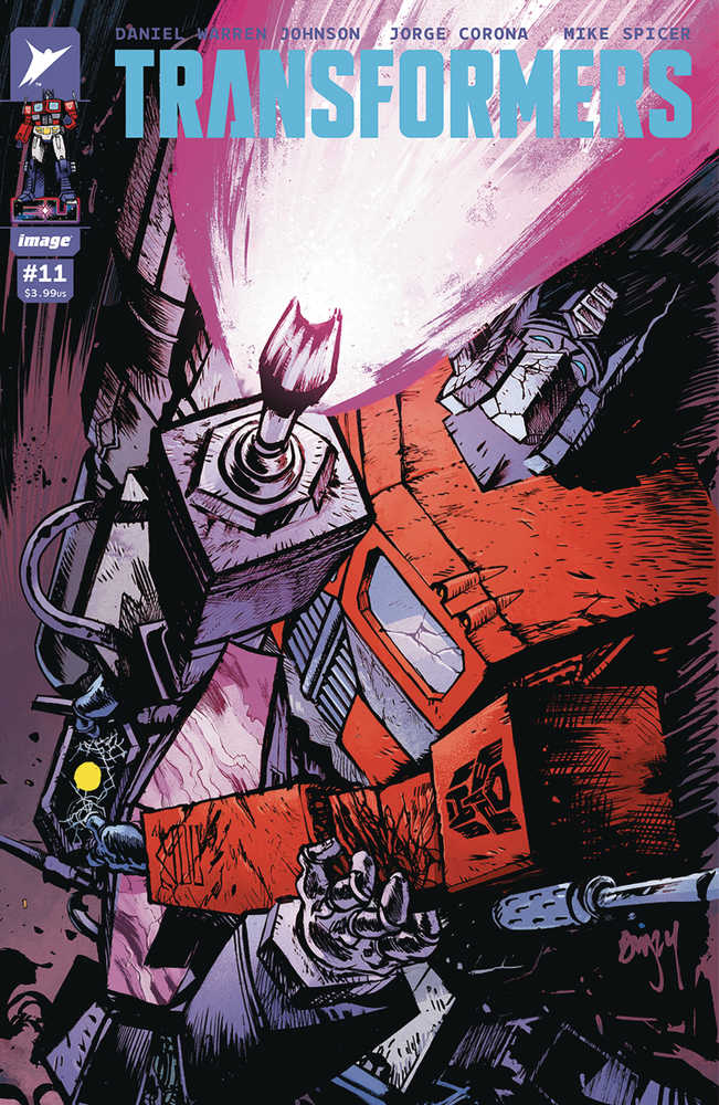 Transformers #11 A IMAGE Johnson & Spicer Release 08/14/2024 | BD Cosmos