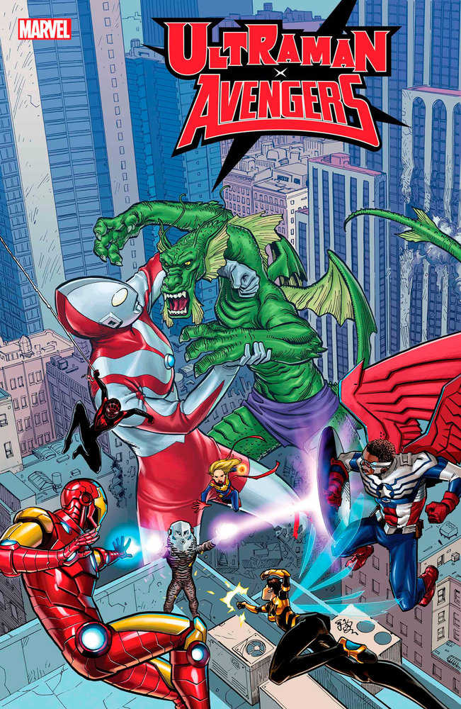Ultraman X The Avengers #1 C Marvel E.J. Su Release 08/14/2024 | BD Cosmos