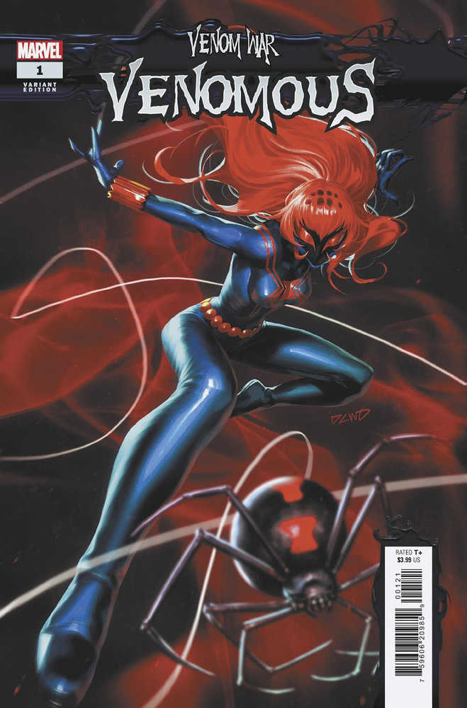 Venom War: Venomous #1 Derrick Chew Black Widow Variant [Vw] | BD Cosmos
