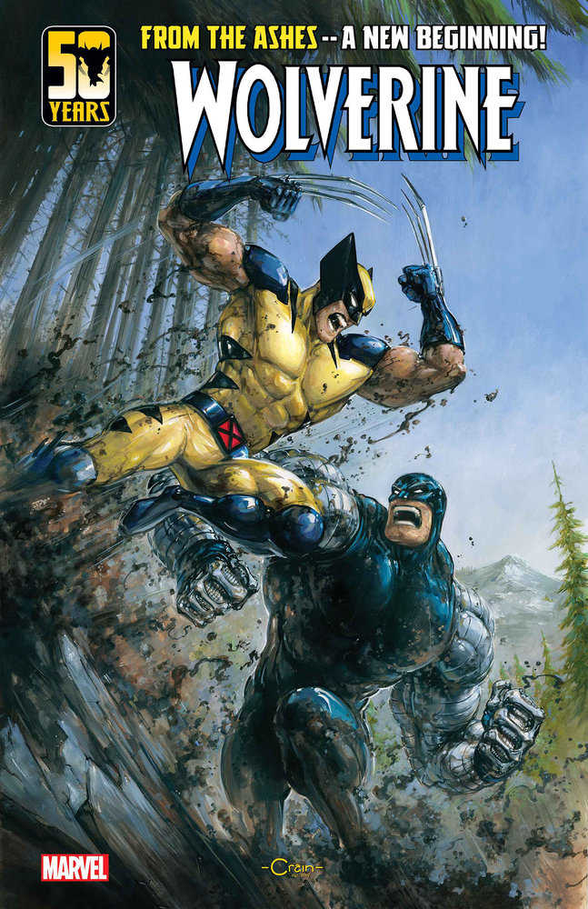Wolverine #1 D Marvel Clayton Crain Release 09/11/2024 | BD Cosmos