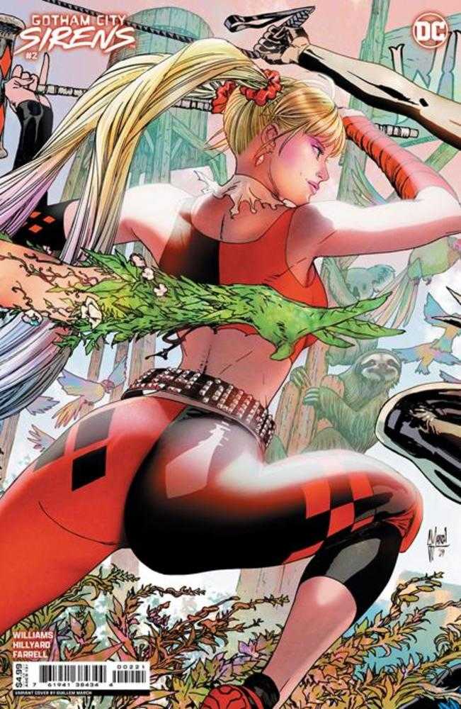 Gotham City Sirens #2 (Of 4) Cover D Guillem March Connecting Card Stock Variant | BD Cosmos
