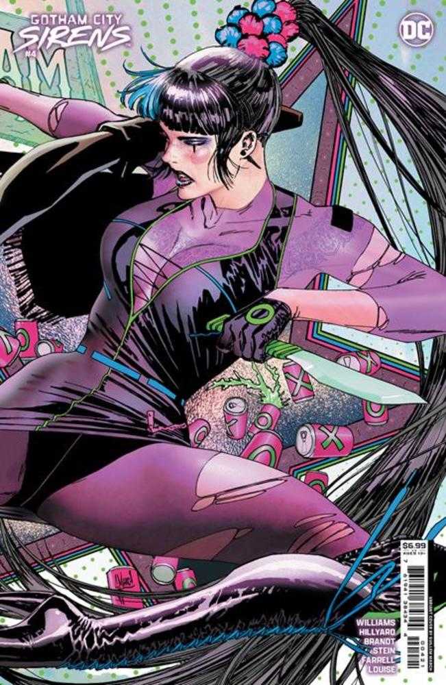 Gotham City Sirens #4 (Of 4) Cover D Guillem March Connecting Card Stock Variant | BD Cosmos
