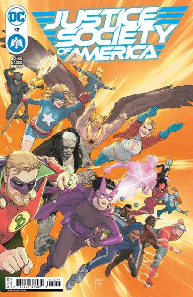 Justice Society Of America #12 (Of 12) Cover A Mikel Janin | BD Cosmos