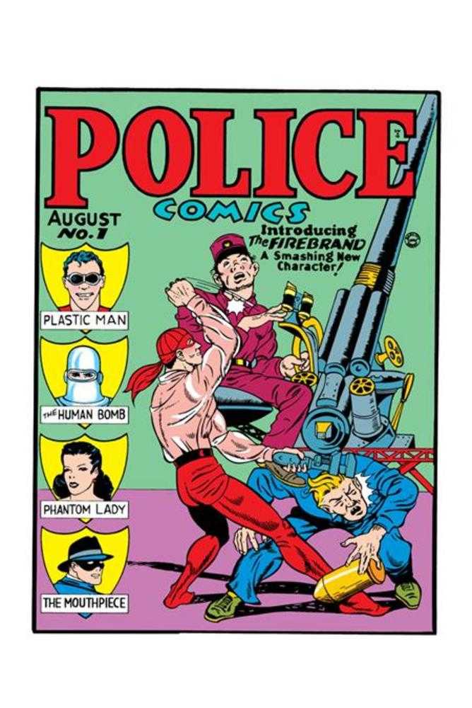 Police Comics #1 DC Facsimile Release 08/07/2024 | BD Cosmos