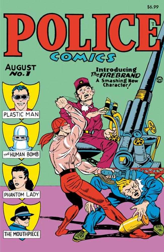 Police Comics #1 Facsimile Edition | BD Cosmos