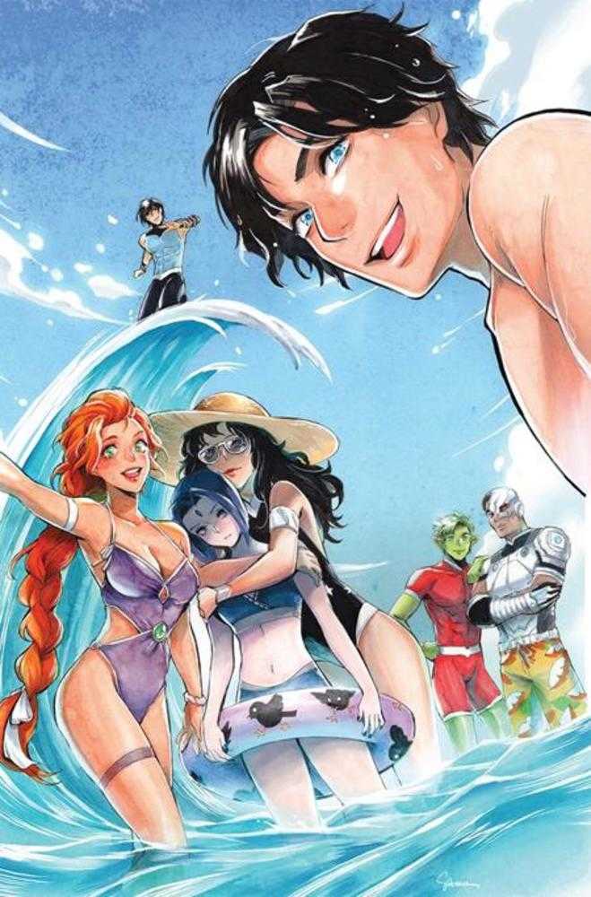 Titans #14 DC E Saowee Swimsuit Release 08/21/2024 | BD Cosmos