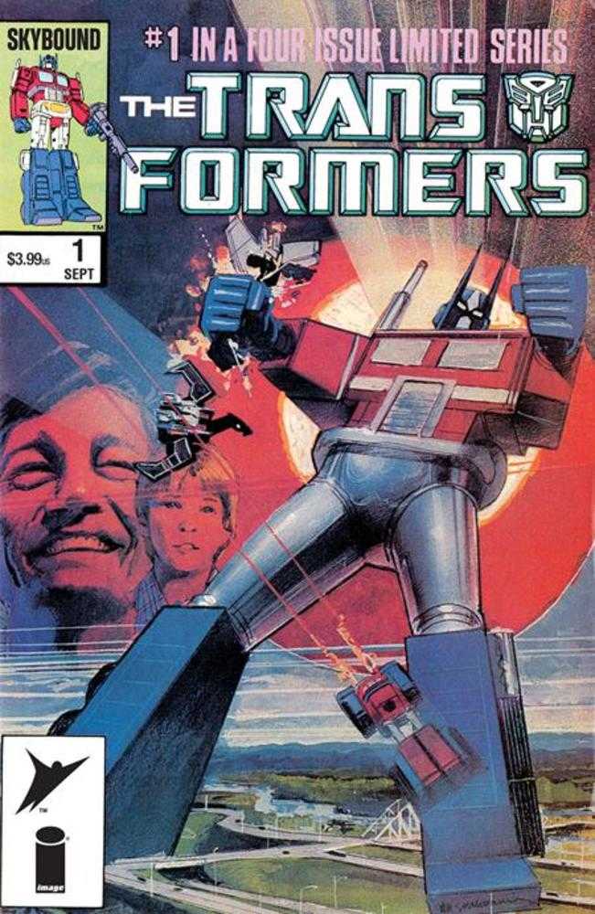 Transformers #1 40th A IMAGE Bill Sienkiewicz Release 08/28/2024 | BD Cosmos