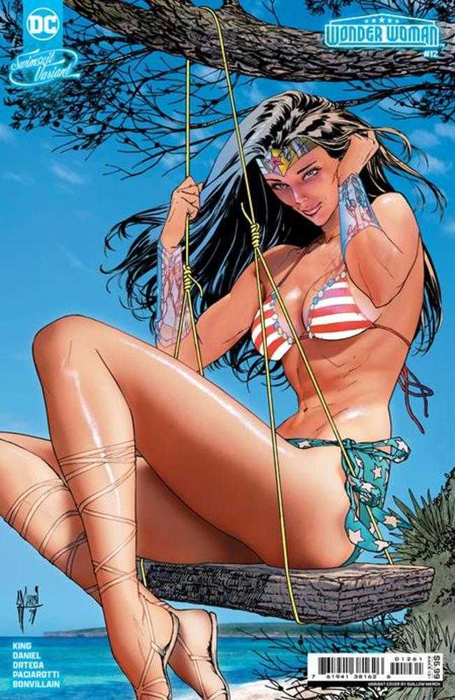 Wonder Woman #12 Cover D Guillem March Swimsuit Card Stock Variant (Absolute Power) | BD Cosmos