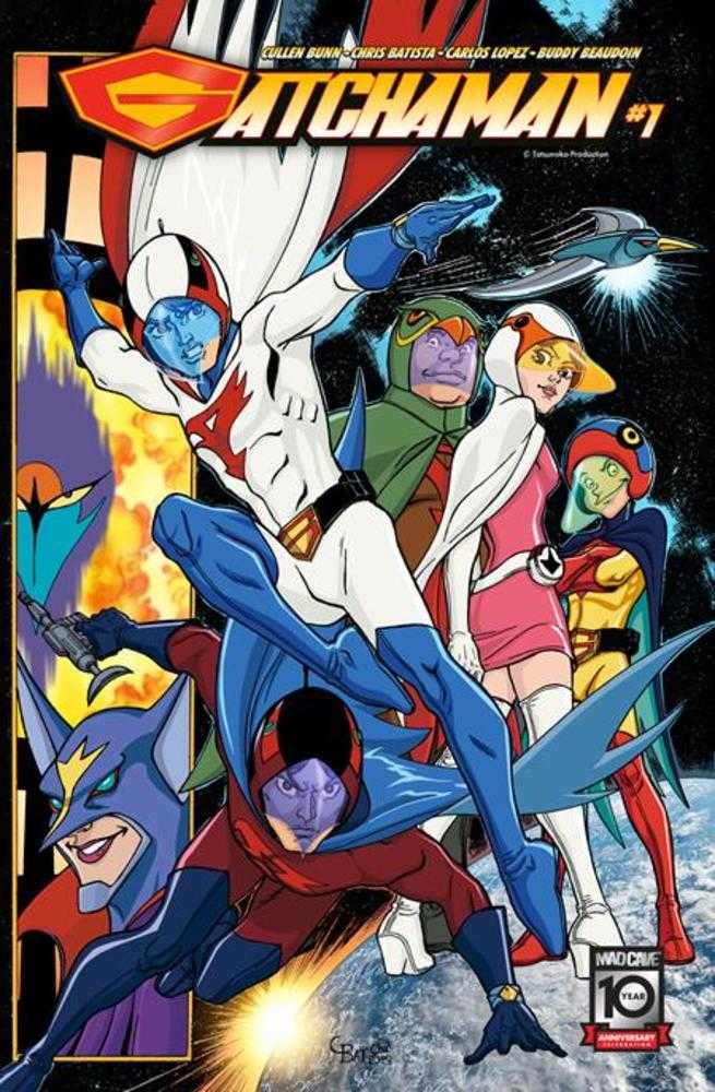 Gatchaman #1 2nd Print | BD Cosmos