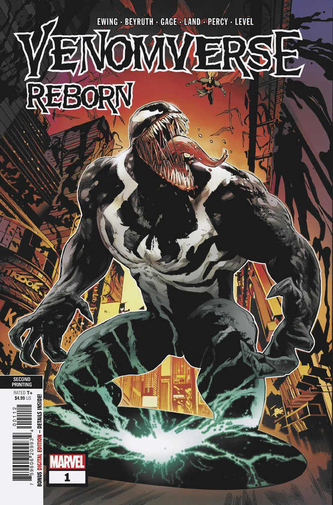 Venomverse Reborn #1 2nd Print Marvel Greg Land 07/31/2024 | BD Cosmos