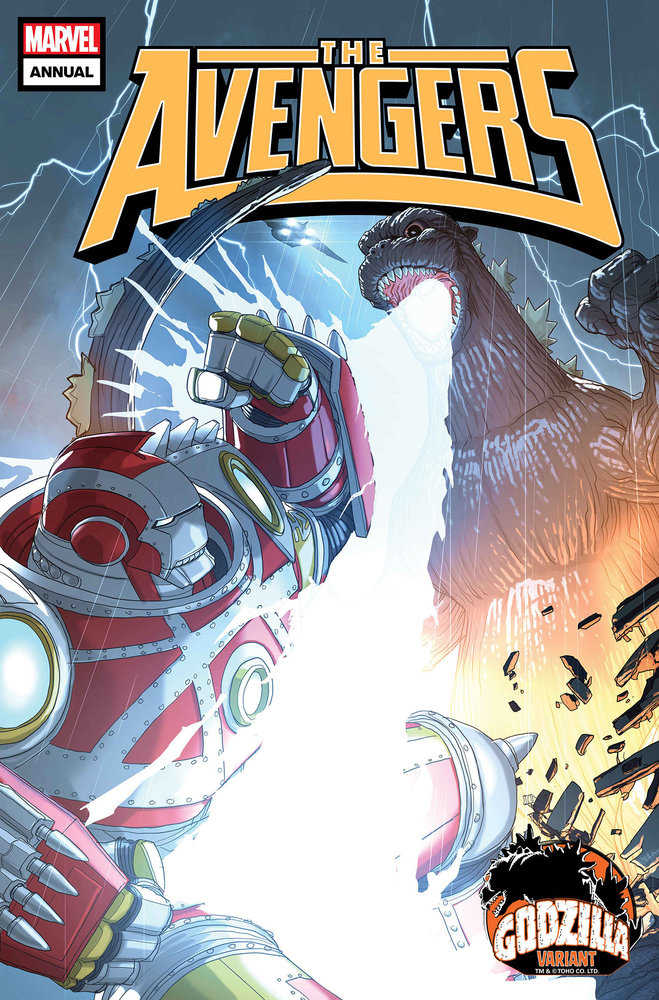 Avengers Annual #1 Pete Woods Godzilla Variant [Iw] | BD Cosmos