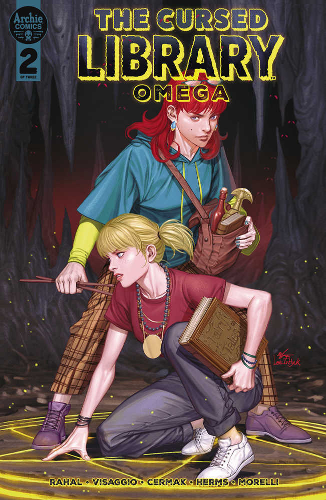 Cursed Library Omega Cover B Inhyuk Lee | BD Cosmos