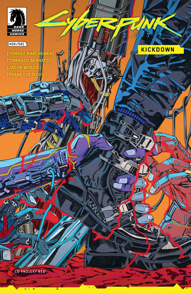 Cyberpunk 2077 Kickdown #4 Cover B Rudcef | BD Cosmos