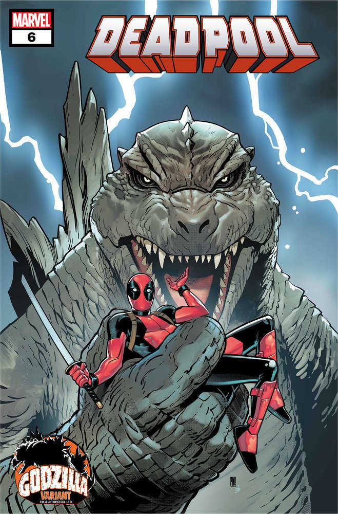 Deadpool #6 Paco Medina Godzilla Variant | BD Cosmos