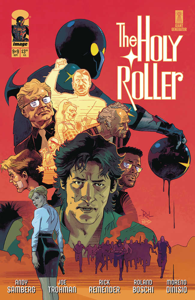 Holy Roller #9 IMAGE A Boschi & Dinisio Release 12/11/2024 | BD Cosmos