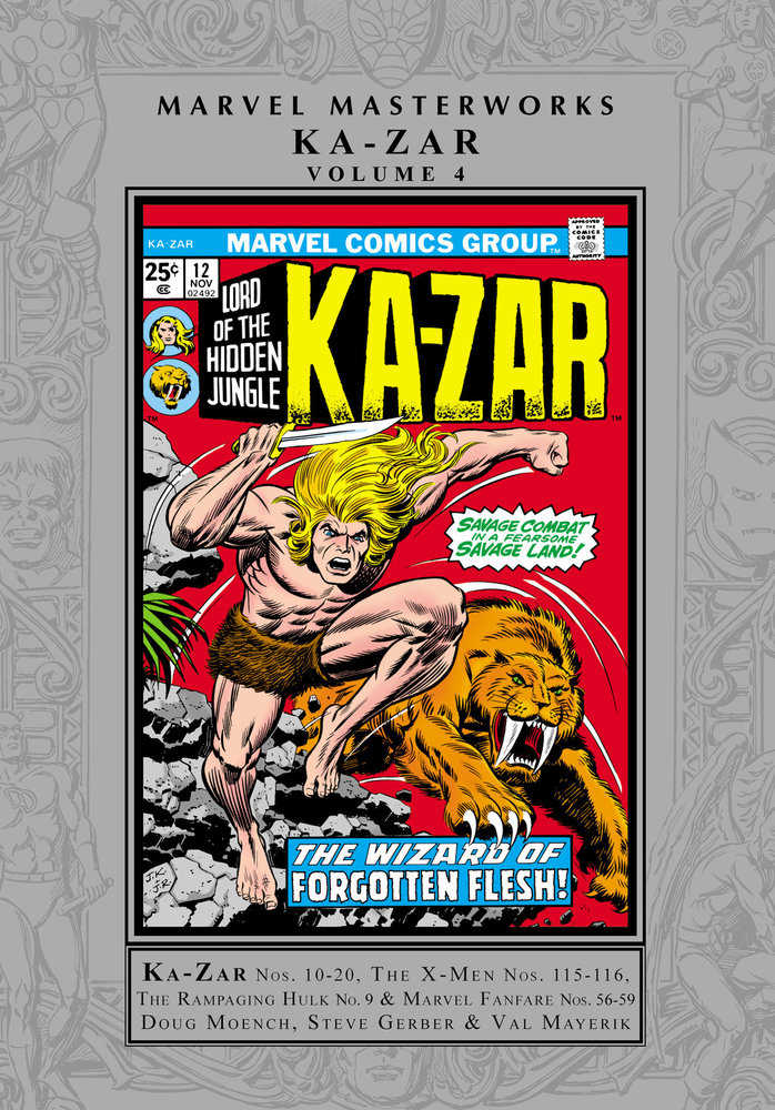 Marvel Masterworks: Ka-Zar Volume. 4 | BD Cosmos