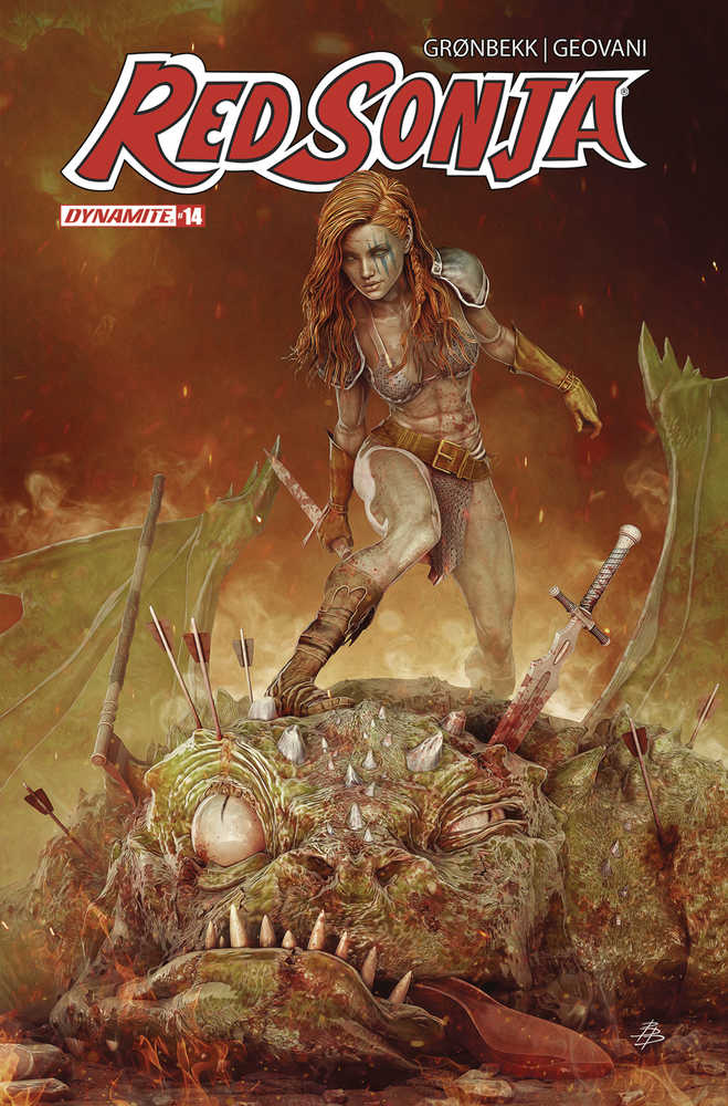 Red Sonja 2023 #14 DYNAMITE B Barends 09/25/2024 | BD Cosmos