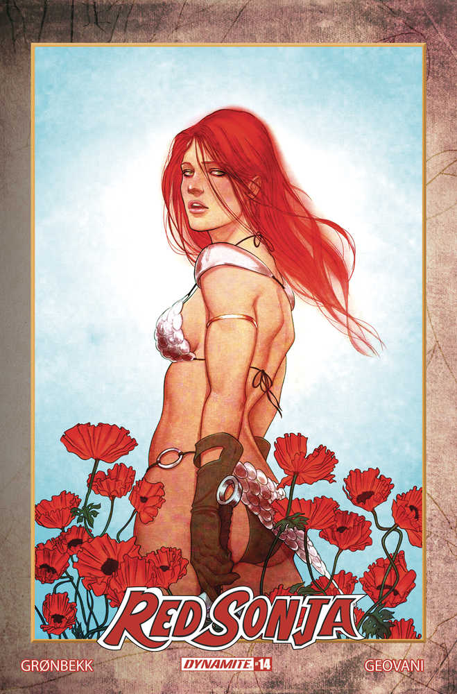 Red Sonja 2023 #14 DYNAMITE 1:10 Frison Modern Icon 09/25/2024 | BD Cosmos