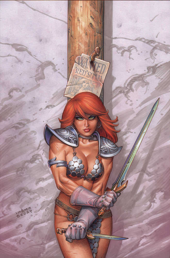 Red Sonja 2023 #14 DYNAMITE 1:15 Linsner Virgin 09/25/2024 | BD Cosmos