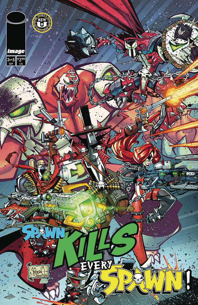 Spawn Kills Every Spawn #3 Release 09/25/2024 | BD Cosmos