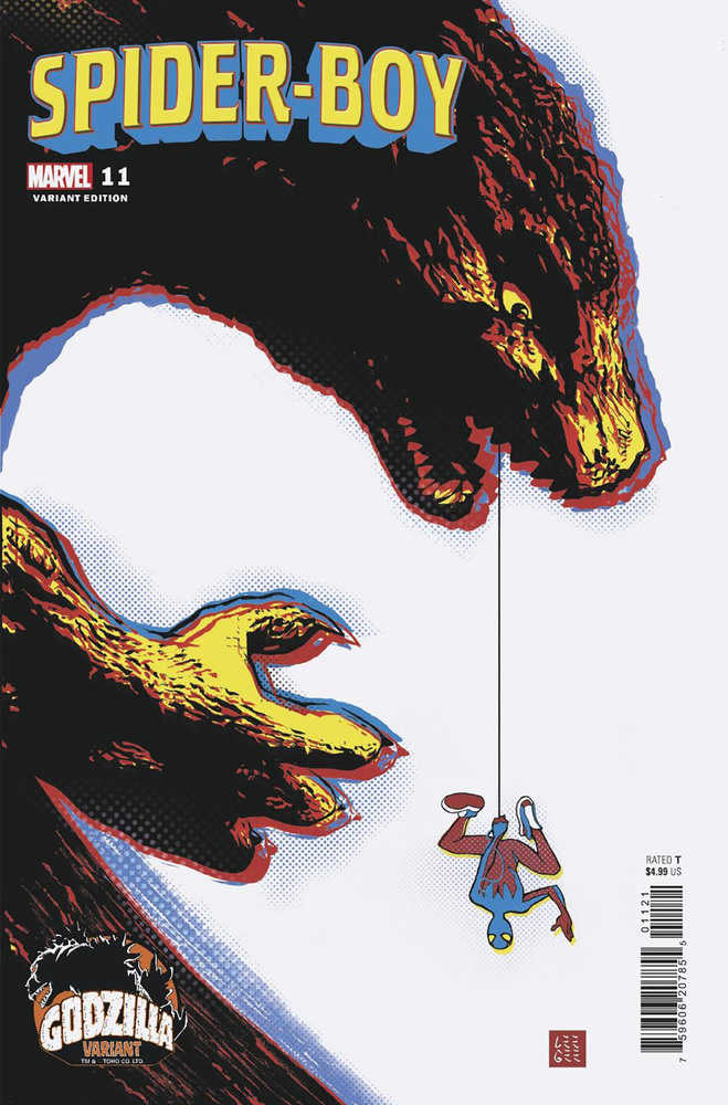 Spider-Boy #11 Lee Garbett Godzilla Variant | BD Cosmos