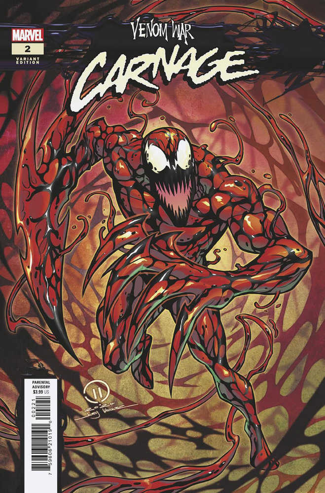 Venom War: Carnage #2 Joey Vazquez Variant [Vw] | BD Cosmos