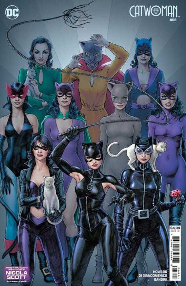 Catwoman #68 Cover D Nicola Scott Artist Spotlight Card Stock Variant | BD Cosmos