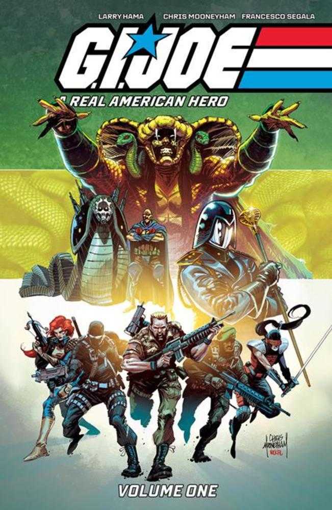 G.I. Joe A Real American Hero TPB Volume 01 Direct Market Exclusive Chris Mooneyham Cover | BD Cosmos