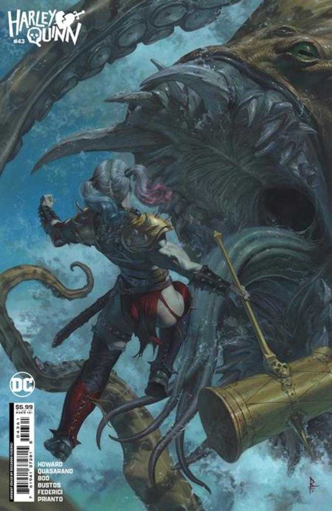 Harley Quinn #43 Cover C Riccardo Federici Card Stock Variant | BD Cosmos