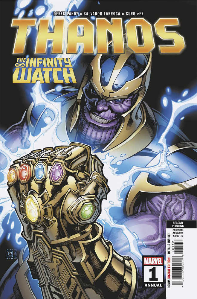Thanos Annual #1 2nd Print Marvel Chad Hardin 08/07/2024 | BD Cosmos
