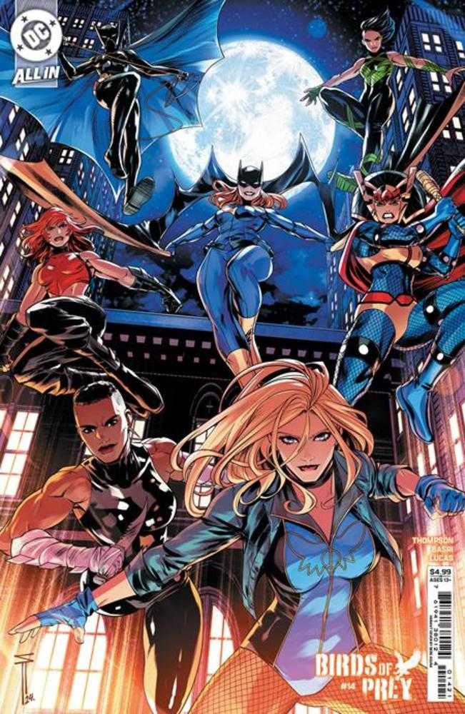 Birds Of Prey #14 Cover C Serg Acuna Card Stock Variant | BD Cosmos