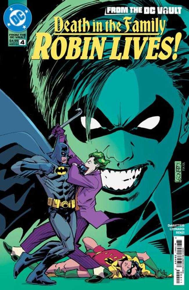 From The DC Vault Death In The Family Robin Lives #4 (Of 4) Cover A Rick Leonardi | BD Cosmos