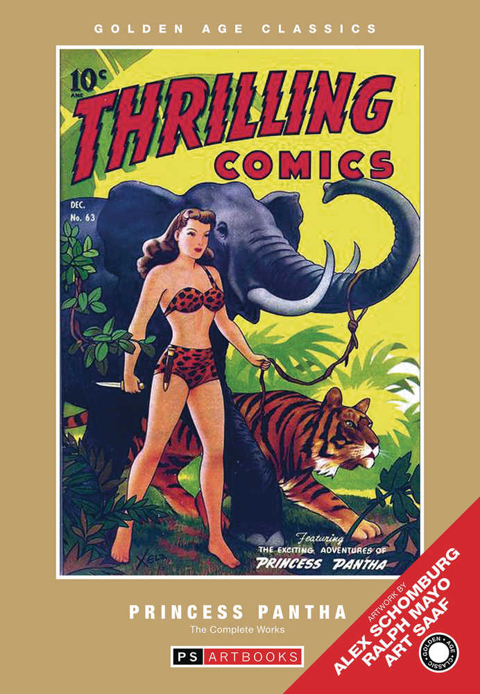 Golden Age Thrilling Comics Princess Pantha Hardcover Volume 01 | BD Cosmos