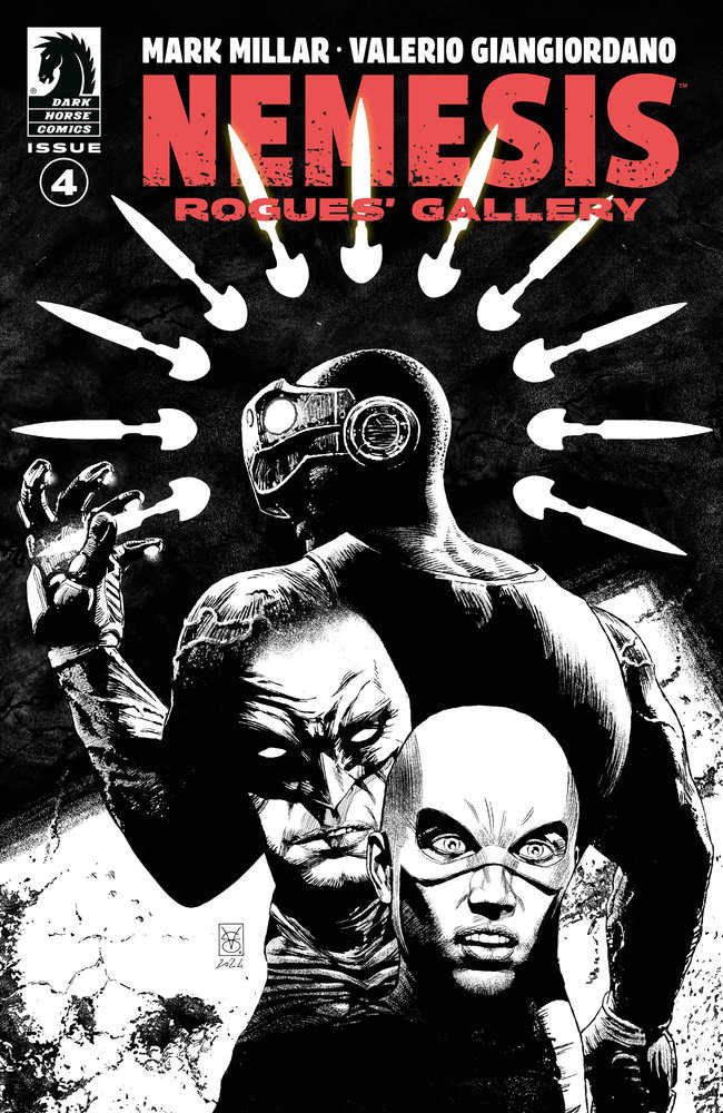 Nemesis Rogues' Gallery #4 DARK HORSE B B&W Valerio Giangiordano 11/06/2024 | BD Cosmos