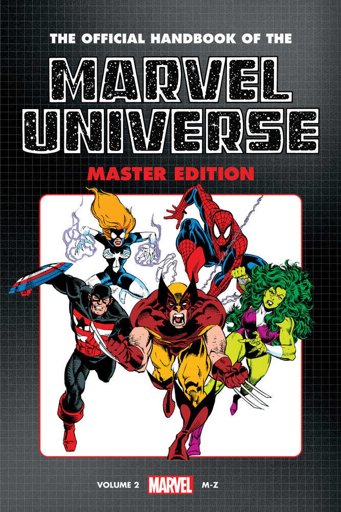 Official Handbook Of The Marvel Universe: Master Edition Omnibus Volume. 2 Heroes Cover | BD Cosmos