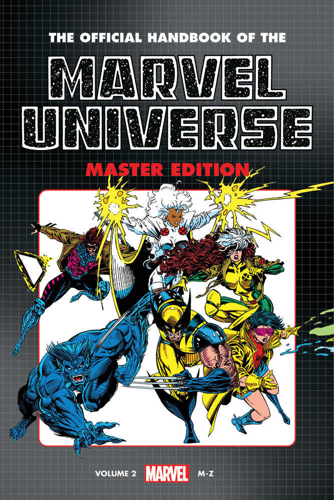 Official Handbook Of The Marvel Universe: Master Edition Omnibus Volume. 2 X-Men Cover [Direct Market Only] | BD Cosmos