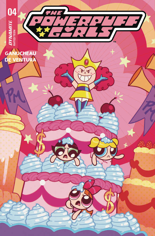 Powerpuff Girls #4 DYNAMITE A Ganucheau Release 10/16/2024 | BD Cosmos