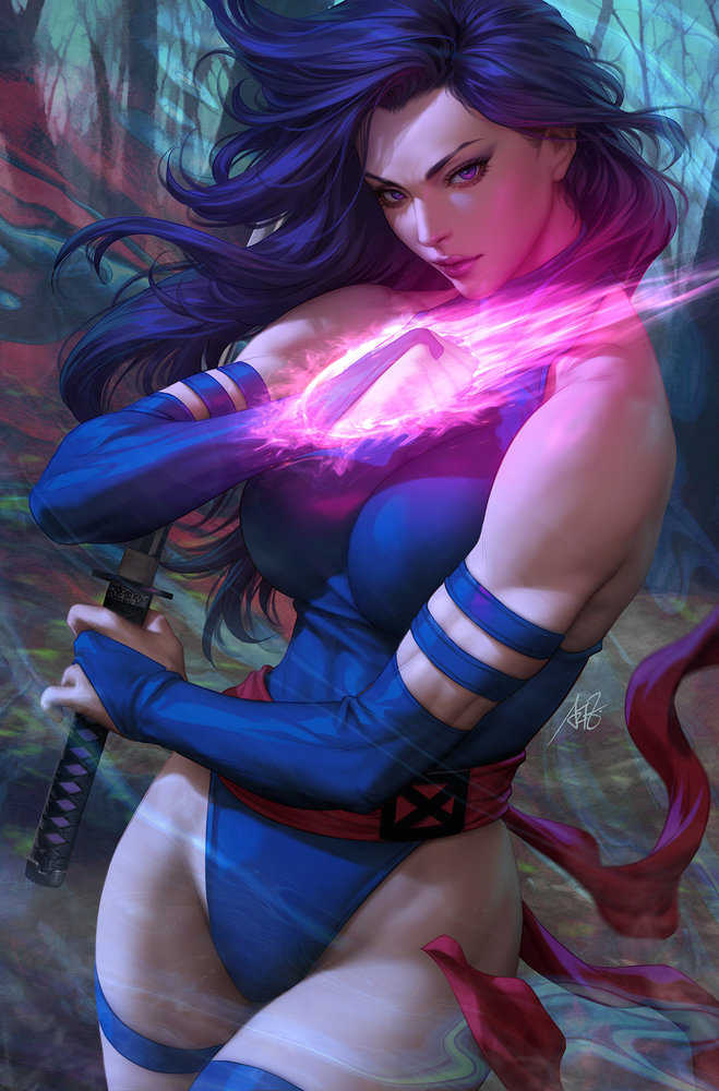 Psylocke #1 Marvel 1:100 Artgerm Virgin Release 11/13/2024 | BD Cosmos