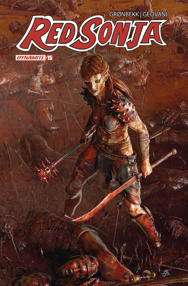 Red Sonja 2023 #15 DYNAMITE B Barends Release 10/30/2024 | BD Cosmos