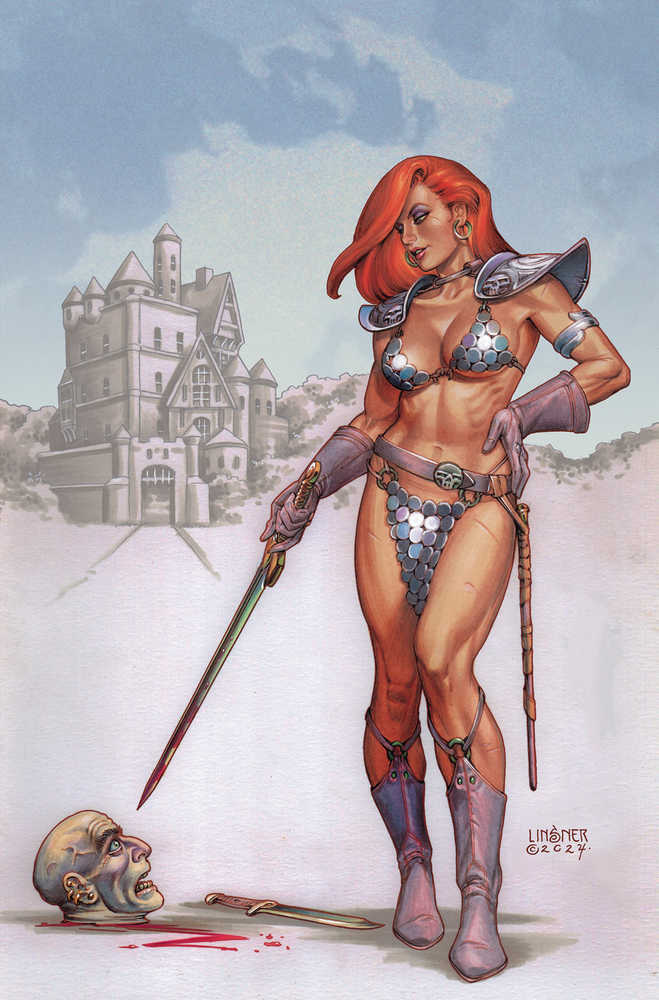 Red Sonja 2023 #15 DYNAMITE 1:15 Linsner Virgin Release 10/30/2024 | BD Cosmos