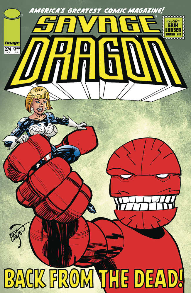 Savage Dragon #274 IMAGE A Larsen Release 10/16/2024 | BD Cosmos