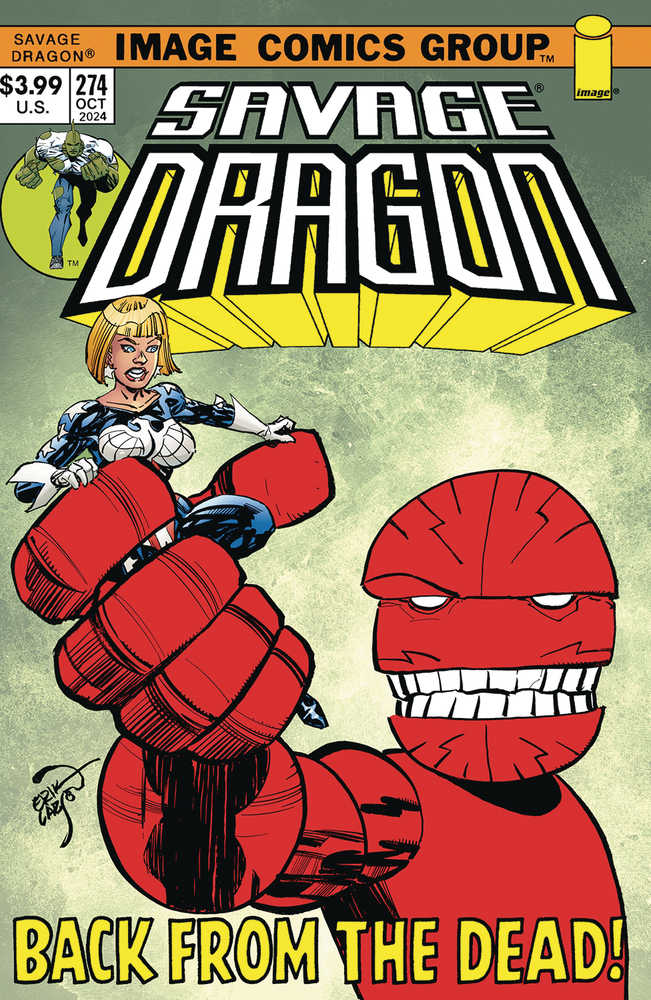 Savage Dragon #274 IMAGE B Larsen Release 10/16/2024 | BD Cosmos