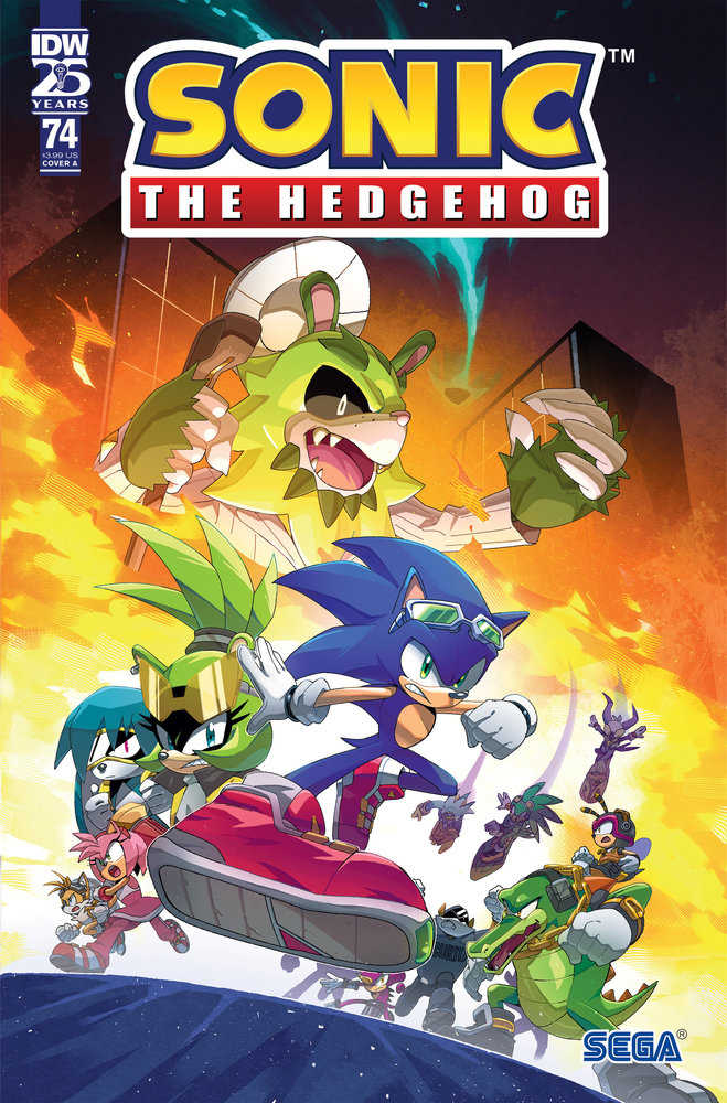 Sonic The Hedgehog #74 Cover A (Arq) | BD Cosmos