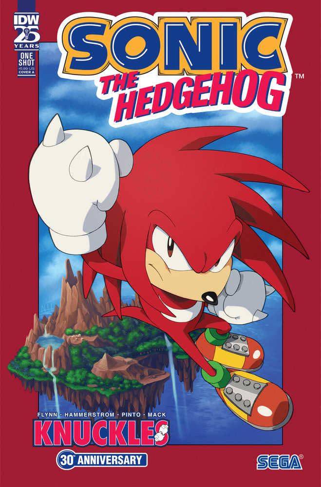 Sonic The Hedgehog Knuckles 30th Annual Special #1 Cover A | BD Cosmos