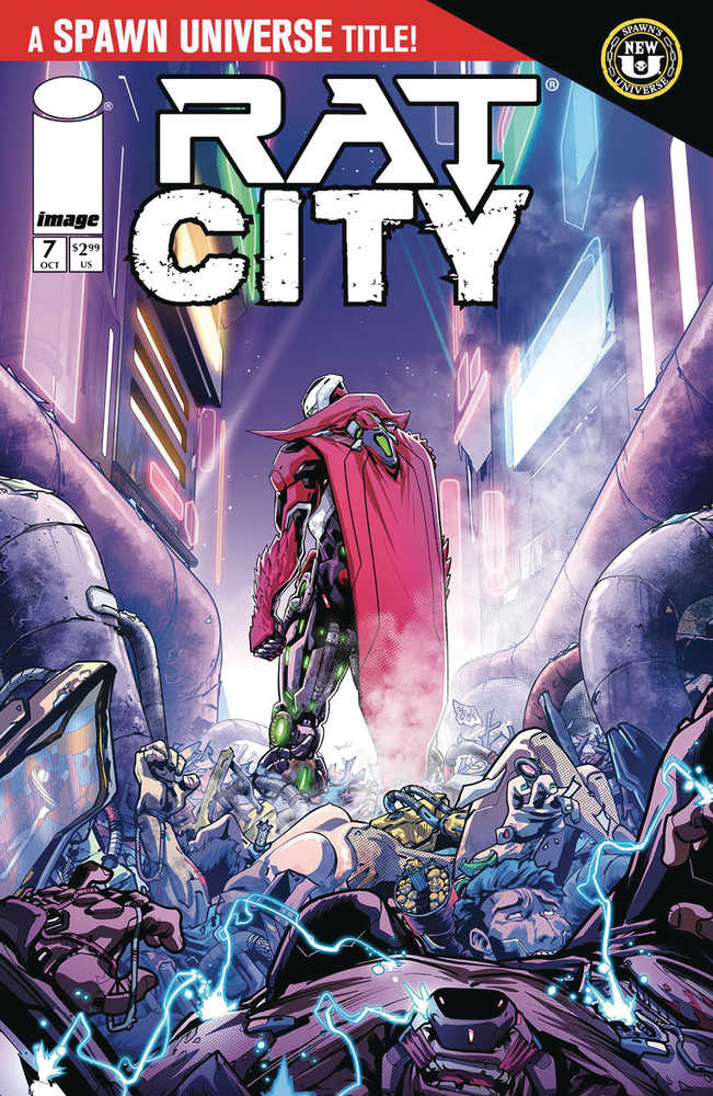 Spawn Rat City #7 IMAGE B Carlos Release 10/16/2024 | BD Cosmos