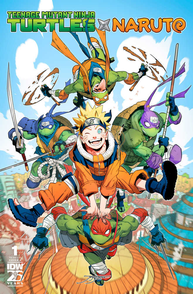 TMNT X Naruto #1 IDW A JiméNez Release 11/13/2024 | BD Cosmos