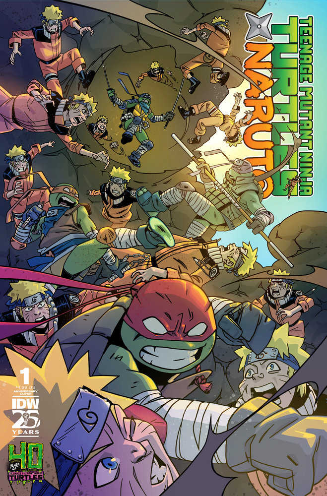 TMNT X Naruto #1 40th Duncan Release 11/13/2024 | BD Cosmos