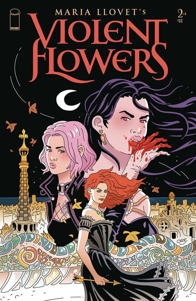 Violent Flowers #2 IMAGE D Orellana Release 10/30/2024 | BD Cosmos