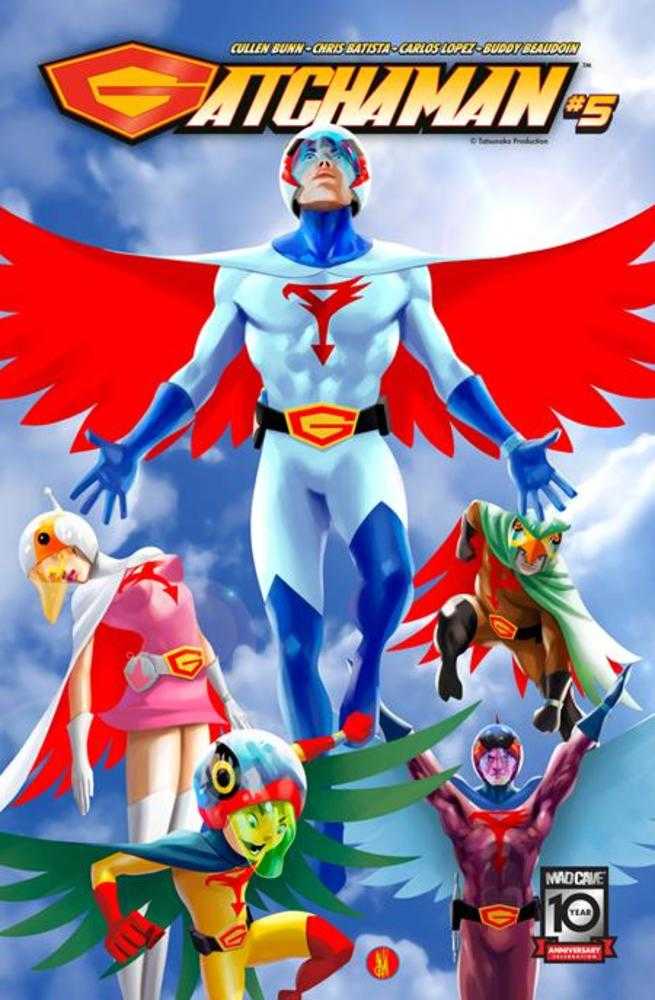 Gatchaman #5 Cover A Inaki Miranda | BD Cosmos